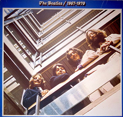 THE BEATLES - 1967-1970 (Canadian Release) album front cover vinyl record